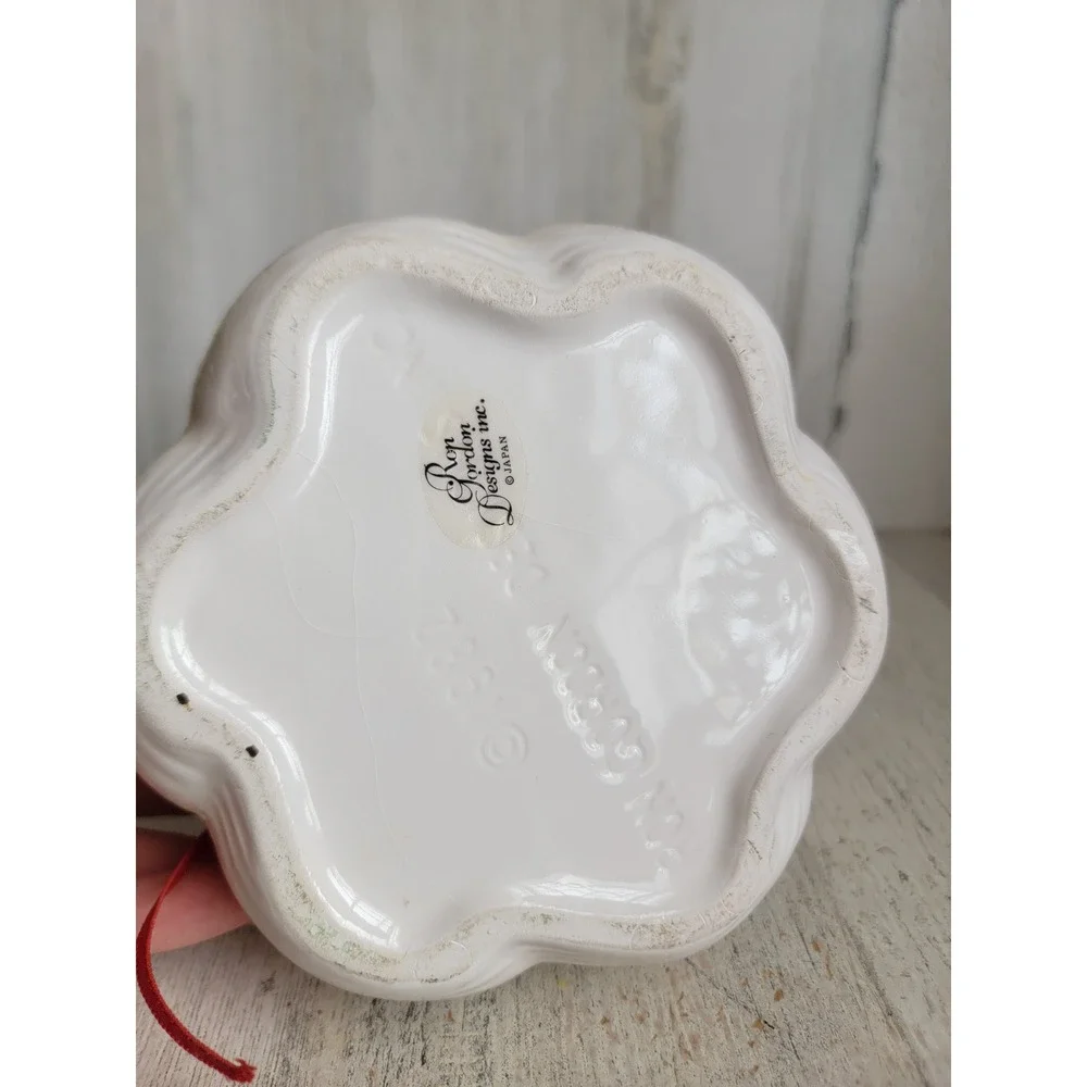 Ron‎ Gordon geese trinket vintage candy dish goose unique home decor